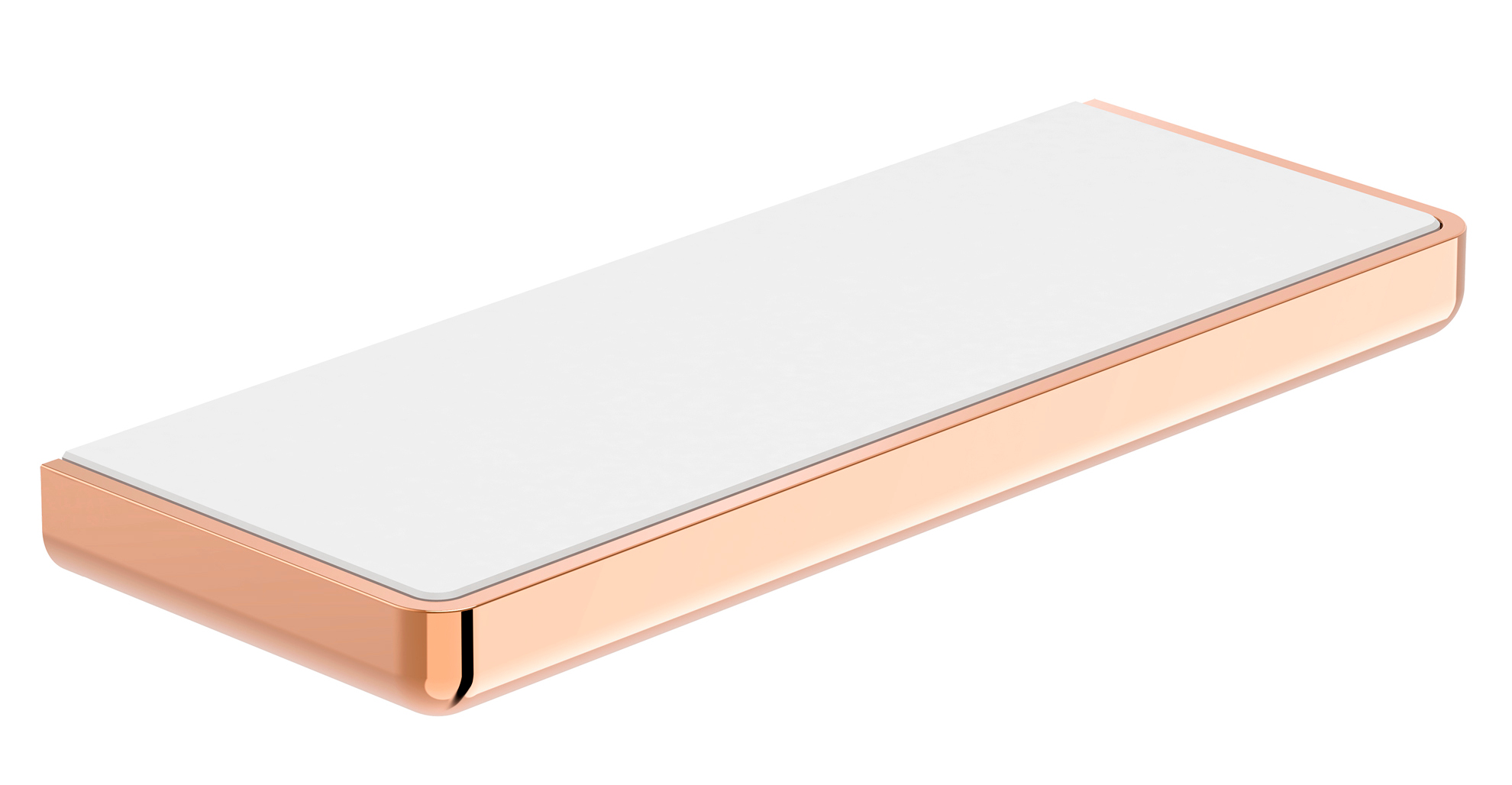 Roca Tempo półka 30 cm wisząca różowe złoto A817040RG0 - Wysyłka w 24h