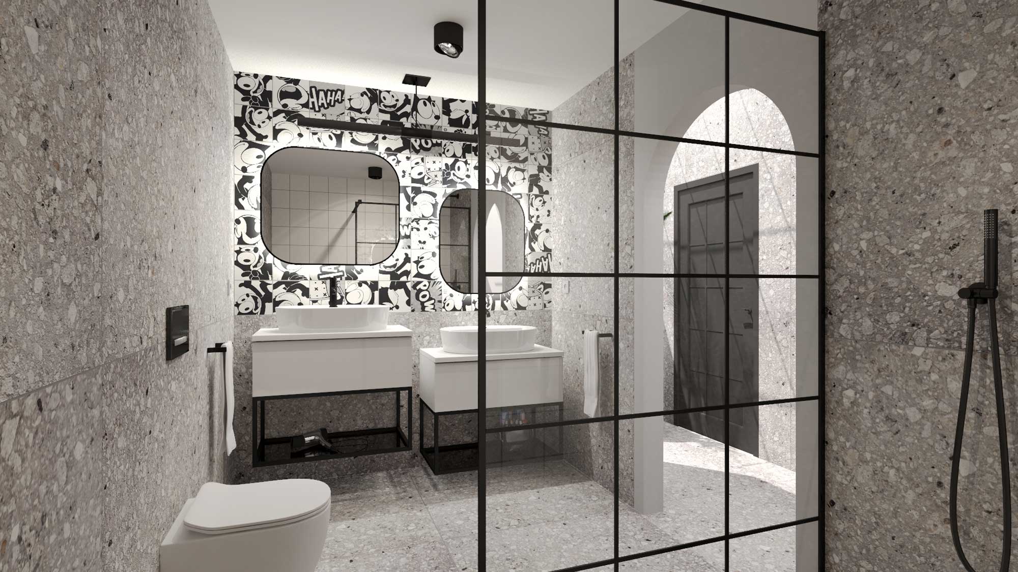 Elita Look szafka 80x44,9x28,1 cm podumywalkowa wisząca biała RE010803028060