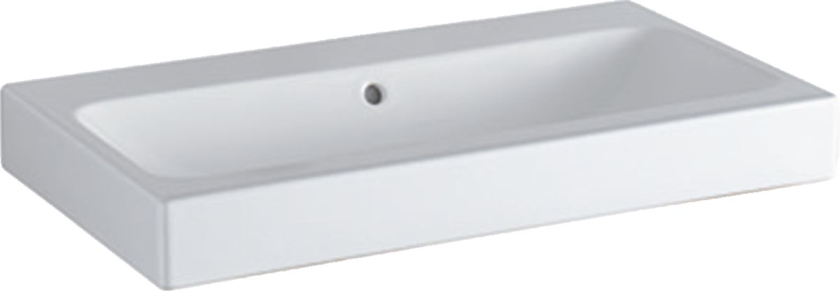 Geberit iCon umywalka 75x48 cm meblowa prostokątna KeraTect biała 124078600