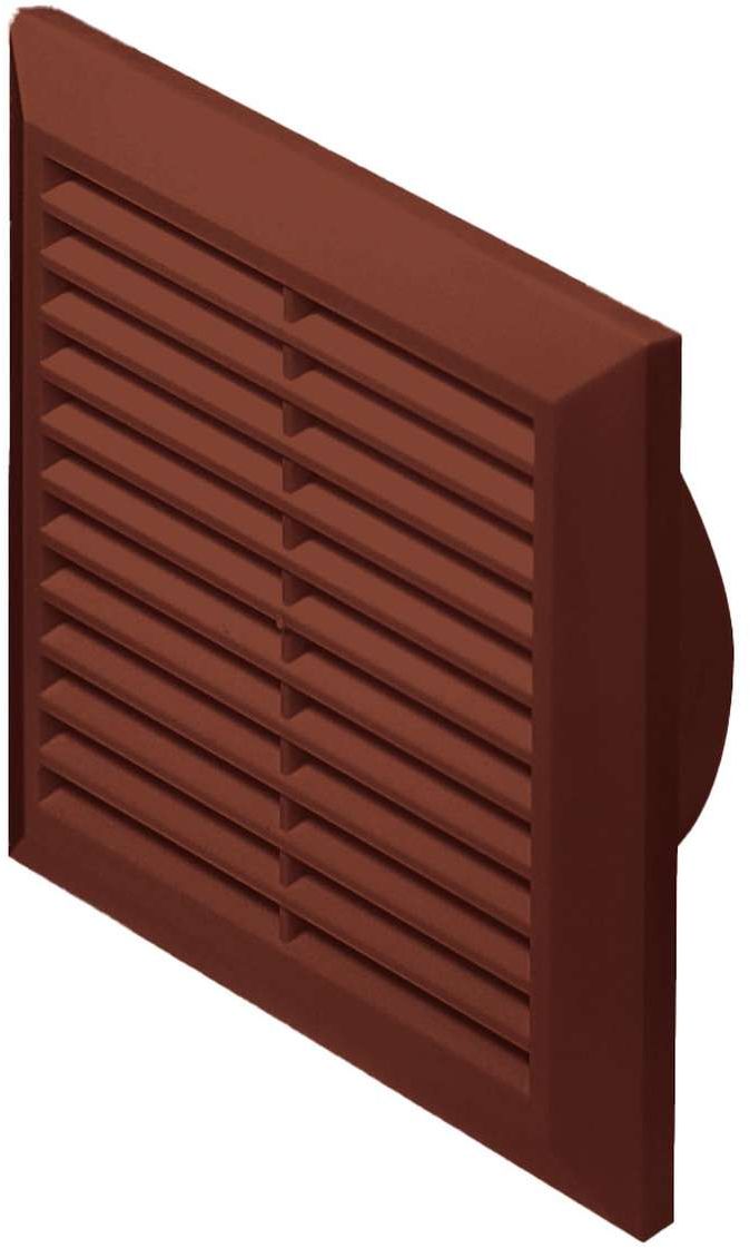 Awenta Classic kratka 170x170 mm brązowa T83BR