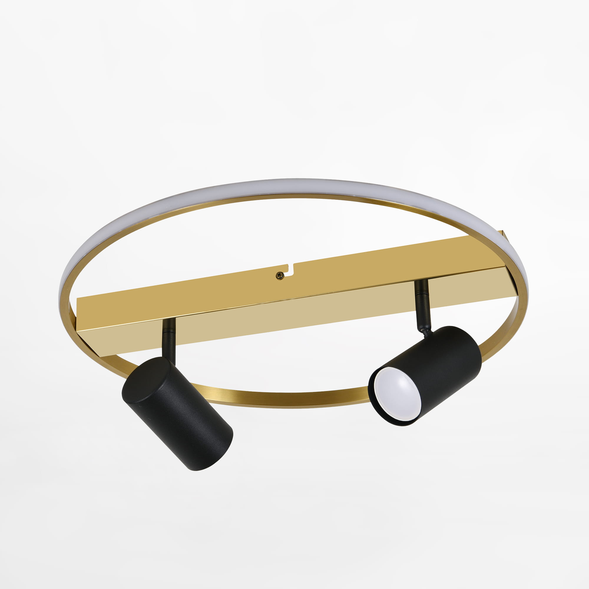 Zuma Line Vienna lampa podsufitowa 3x12 W czarna-złota CL231045