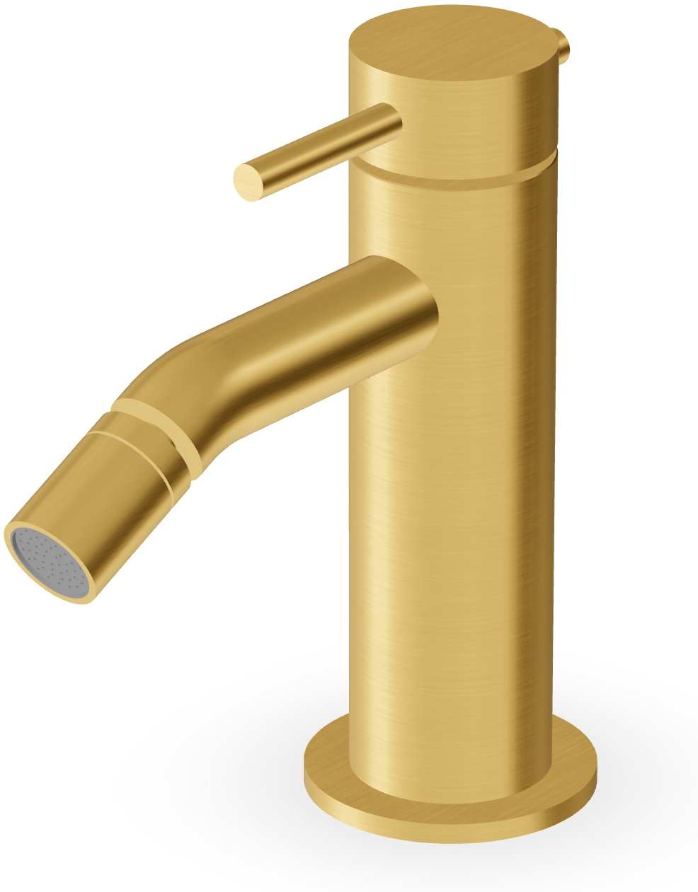 Zucchetti Helm bateria bidetowa stojąca złota ZHE378.XP41