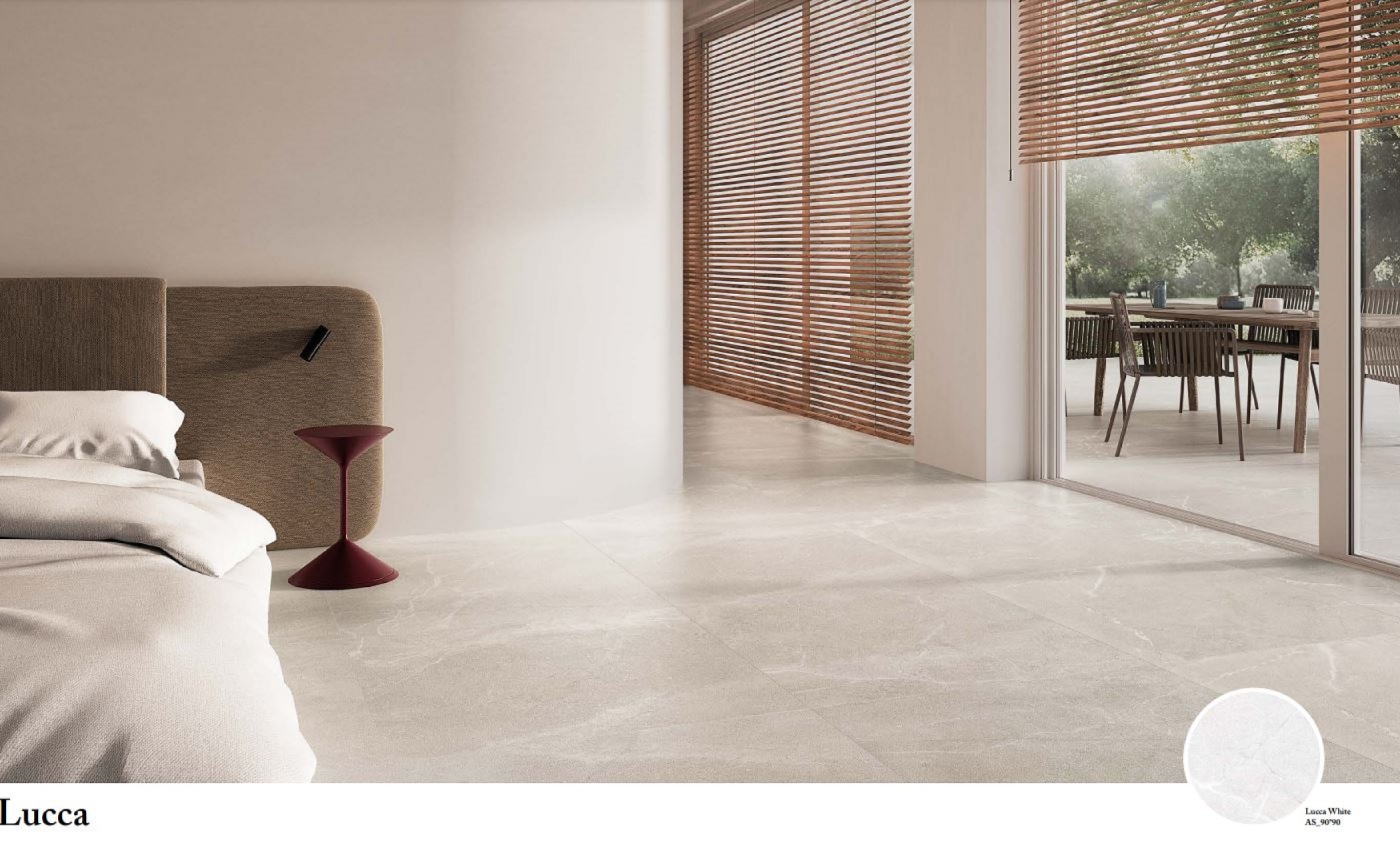 Peronda Lucca White AS C/R płytka ścienno-podłogowa 90x90 cm