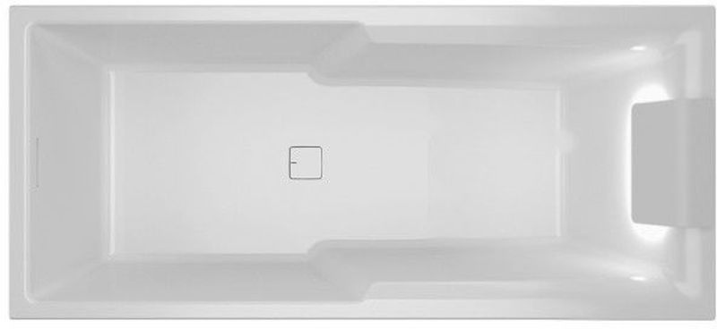 Riho Still Shower LED wanna prostokątna 180x80 cm biały błyszczący B103003005