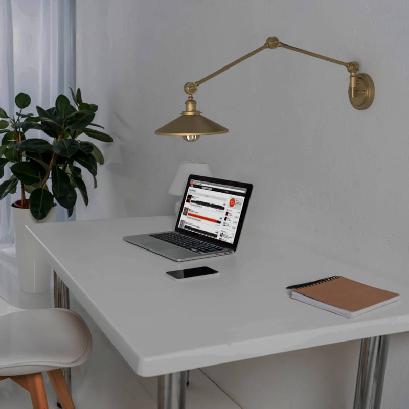 Abruzzo Retro kinkiet 1x20 W złoty ABR-KRNW-G