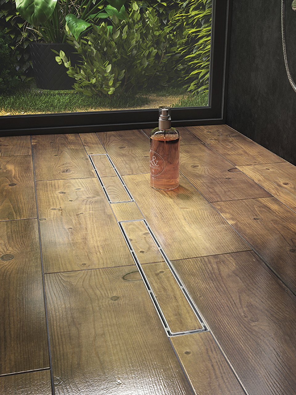 Laveo Plado odpływ prysznicowy 70 cm ruszt pod płytkę COV270D