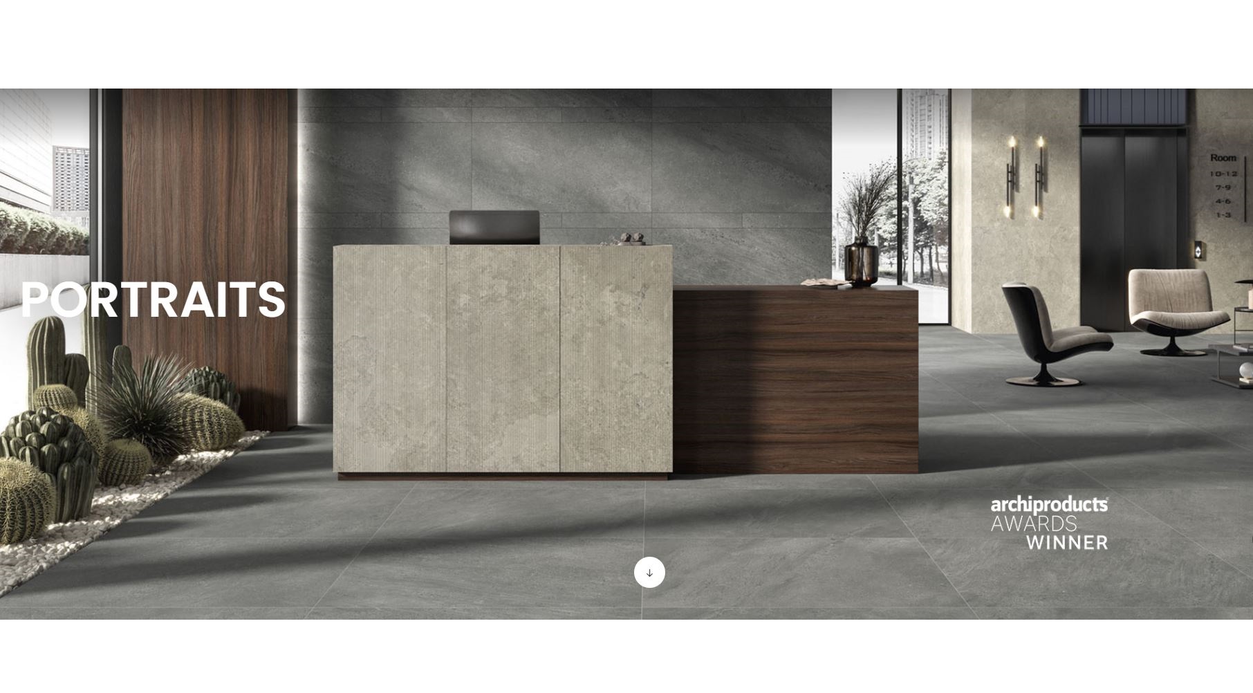 Caesar Portraits płytka ścienno-podłogowa 60x60 cm szara