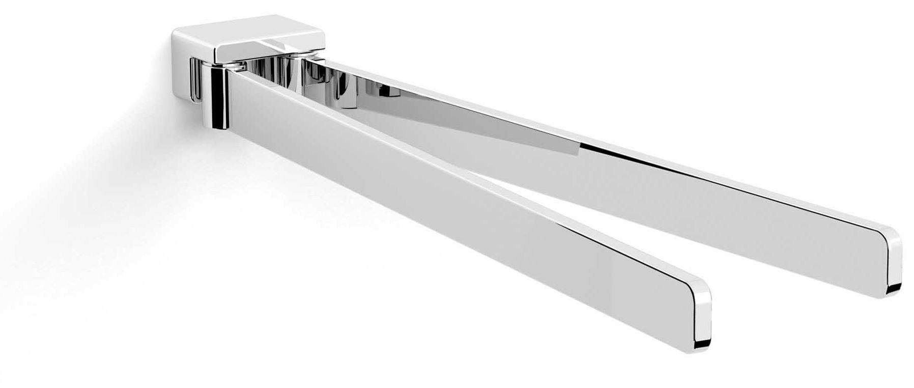 Stella Next wieszak na ręcznik prostopadły podwójny chrom 08.155