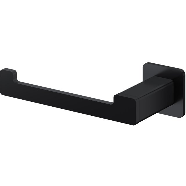 OMNIRES Uchwyt NELSON na papier toaletowy czarny mat NL80510BL