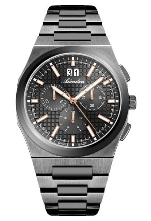 Zegarek męski Adriatica Chronograph A8326.S1R6CH