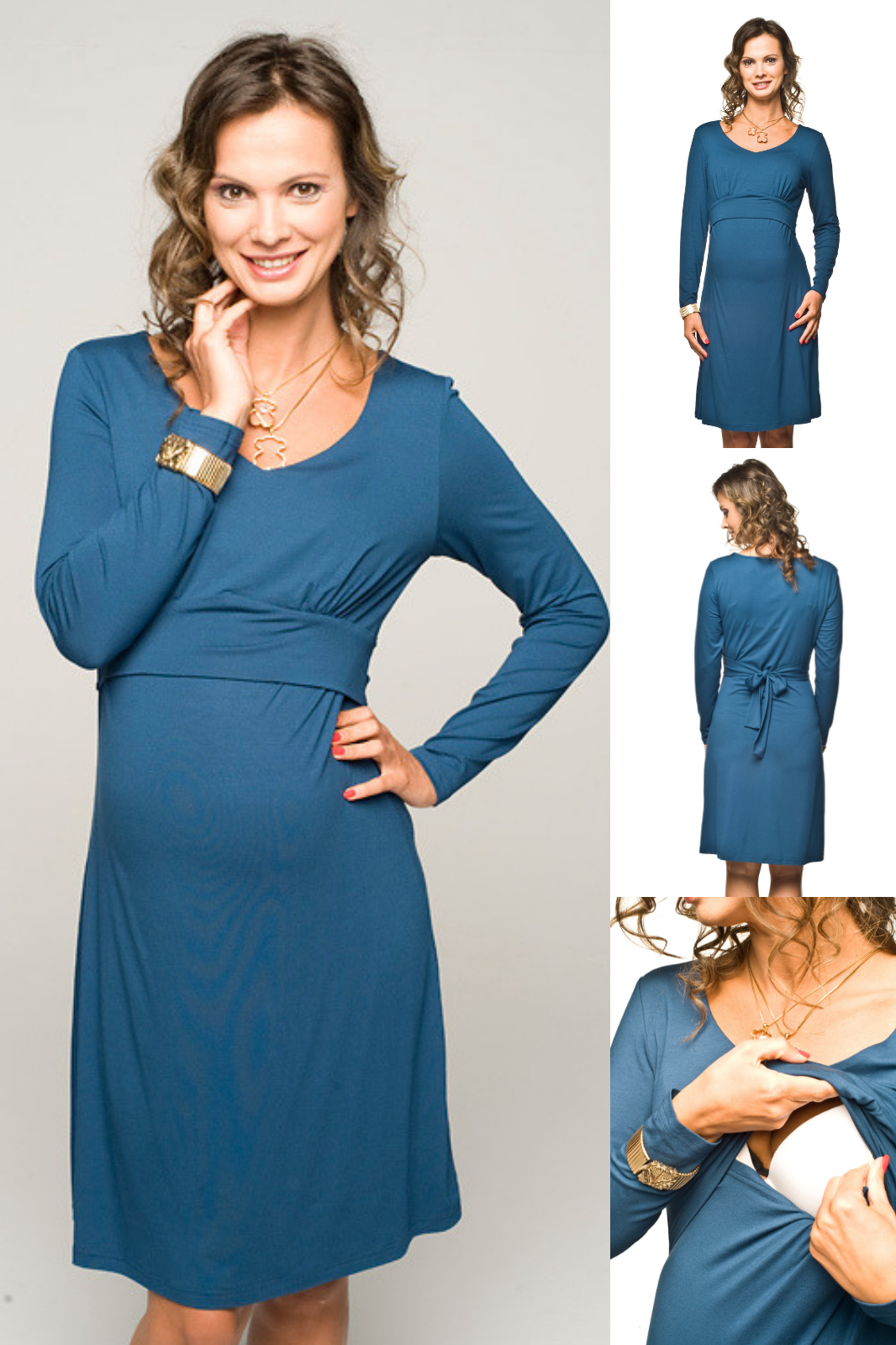 Sukienka ciążowa i do karmienia Nubia DR