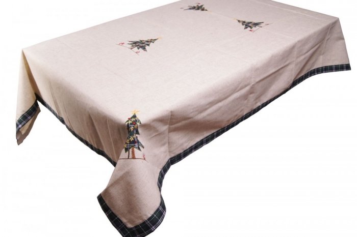 Obrus świąteczny MIŁKA rozmiar 140x220 wzór 639z