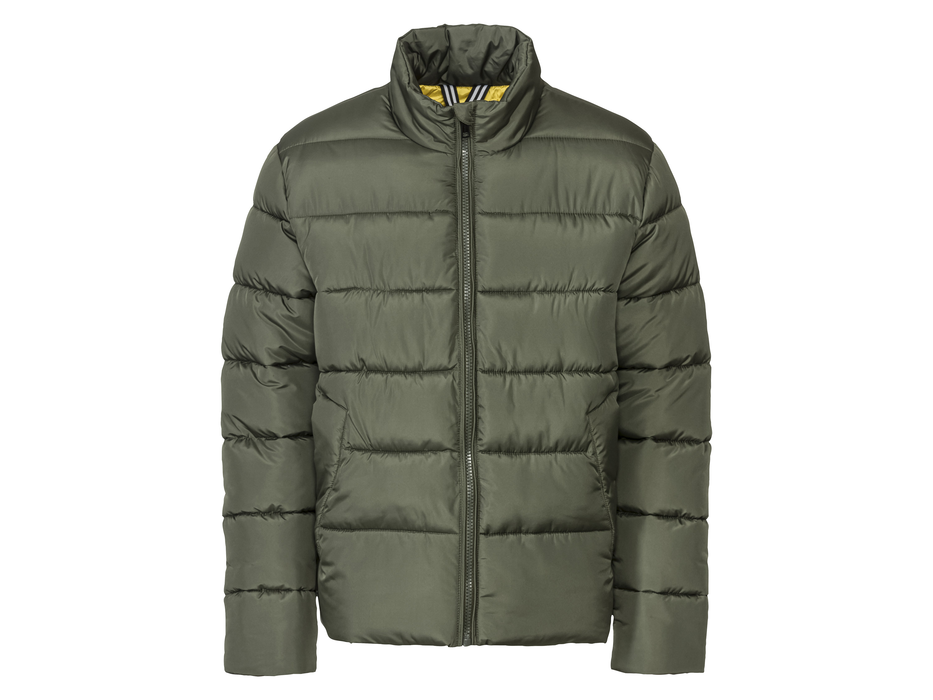 Livergy Kurtka pikowana termiczna męska L52/54, Ciemnozielony