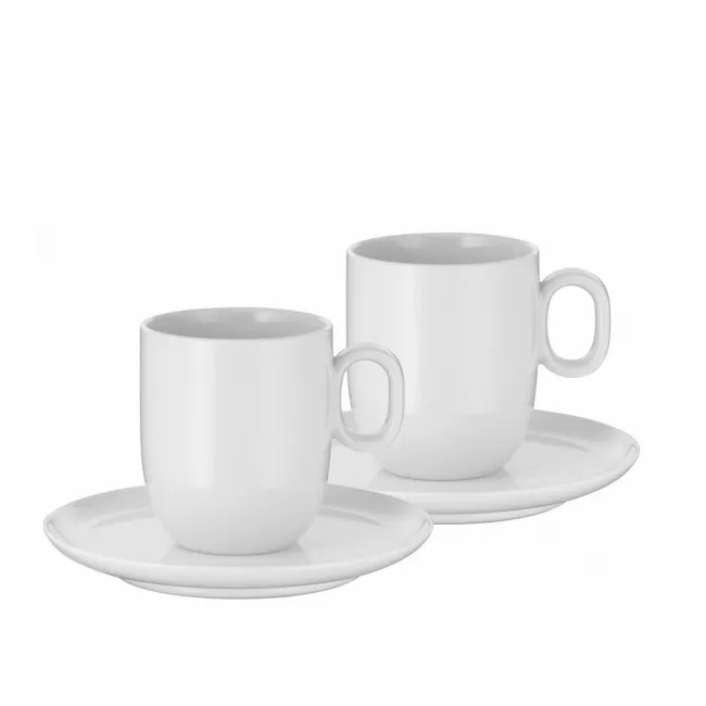 Zestaw filiżanek ze spodkami Cafe Creme 170ml Barista