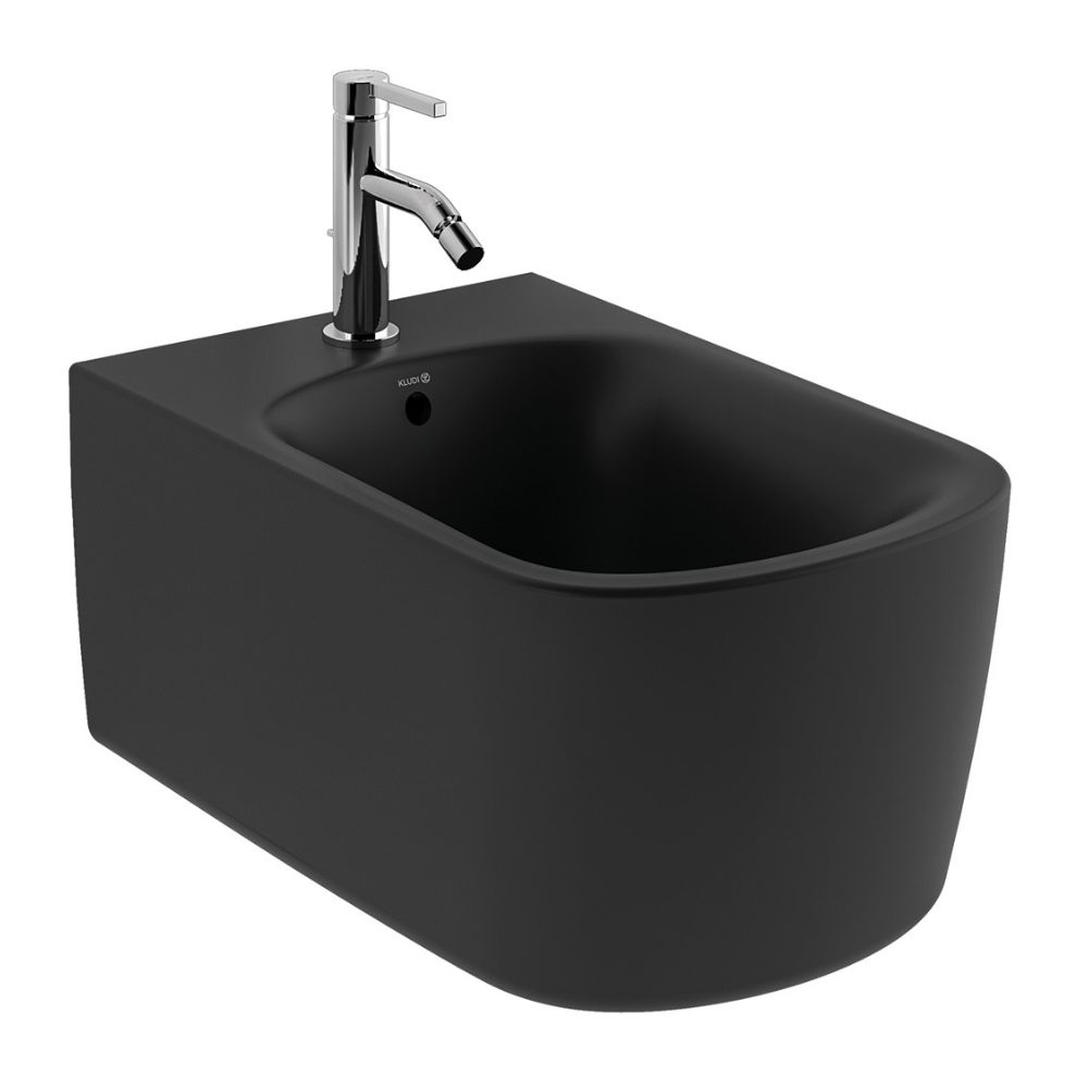 Darmowa Dostawa - Bidet wiszący czarny Kludi Resa S 27BIW0139