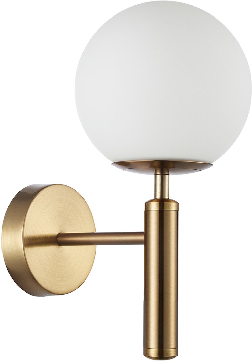 Darmowa Dostawa - Kinkiet 1x10 W mosiądz Italux Ravena WL23241GDOPA