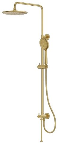 Darmowa Dostawa - Zestaw prysznicowy ścienny z deszczownicą złoty LaVita Orion 5900378346173