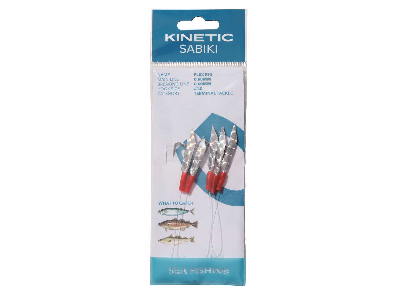 Kinetic Przywieszka makrelowa Rozm 1/0 Holo Flex