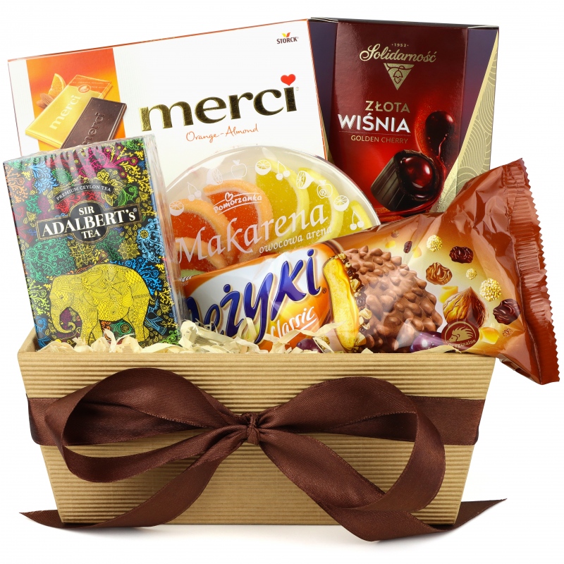 Kosz prezentowy Owocowa przyjemność