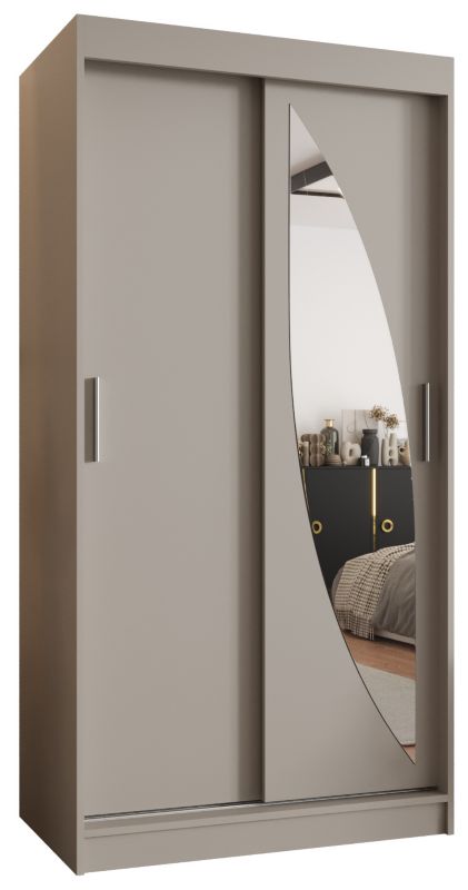 Szafa przesuwna Gardroba Abiks MILO 100 kaszmir 1 szt.