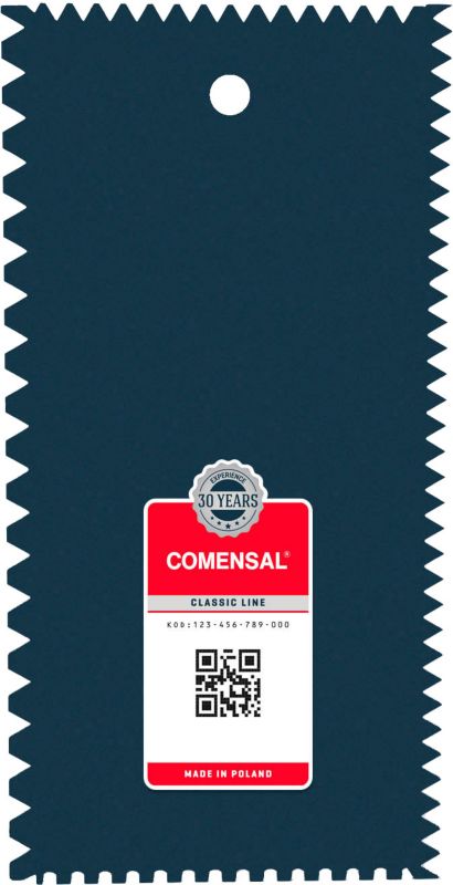 Szpachla Comensal kwadratowa Plastik 20 x 10 cm