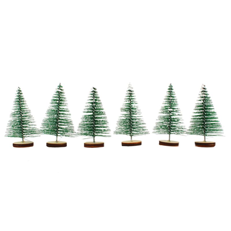 Choinka 7 x 2,5 cm 6 szt.