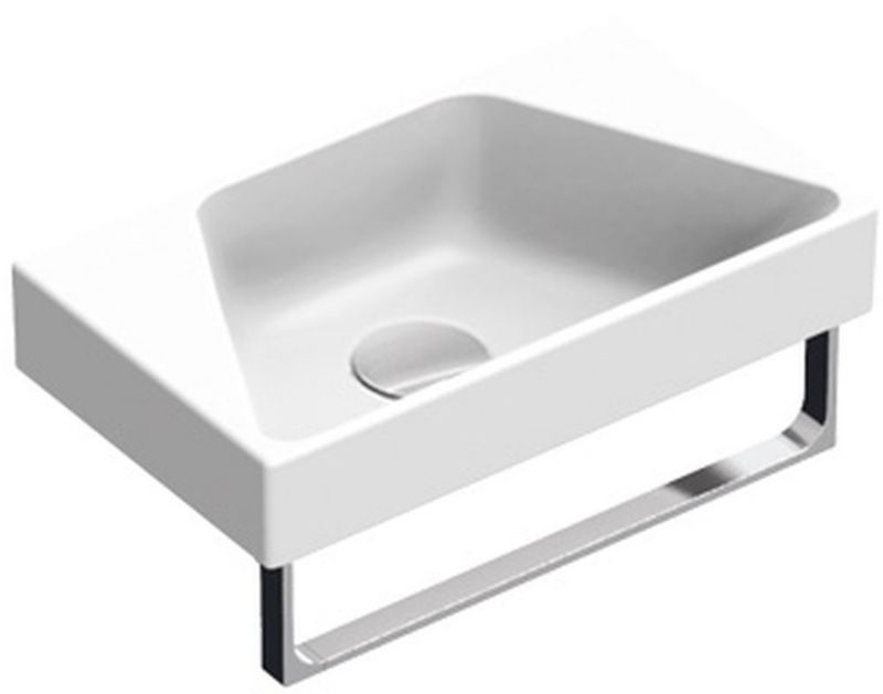 Umywalka Catalano Verso 40x23 cm prostokątna ceramika bez przelewu Cataglaze 1 szt.