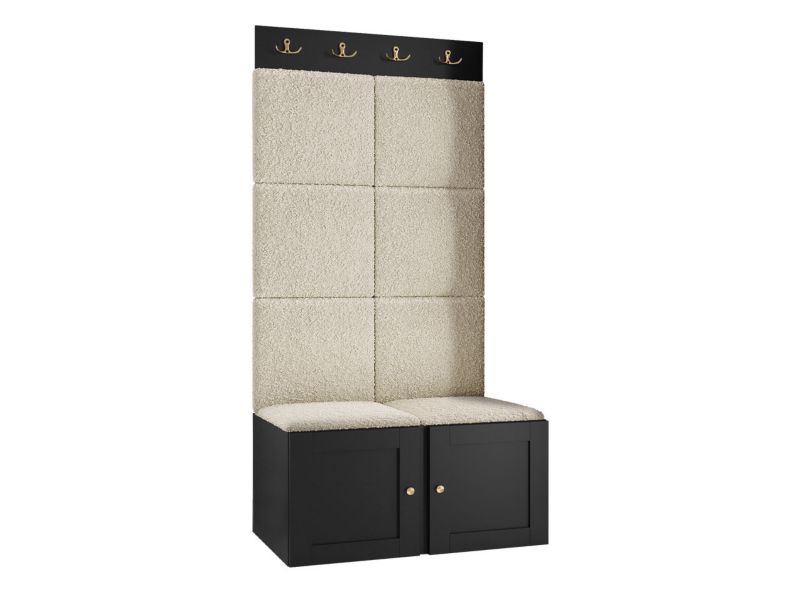 Zestaw MIRJAN 24 Orion Ramiro IV czarny + beżowa bukla 1 kpl.