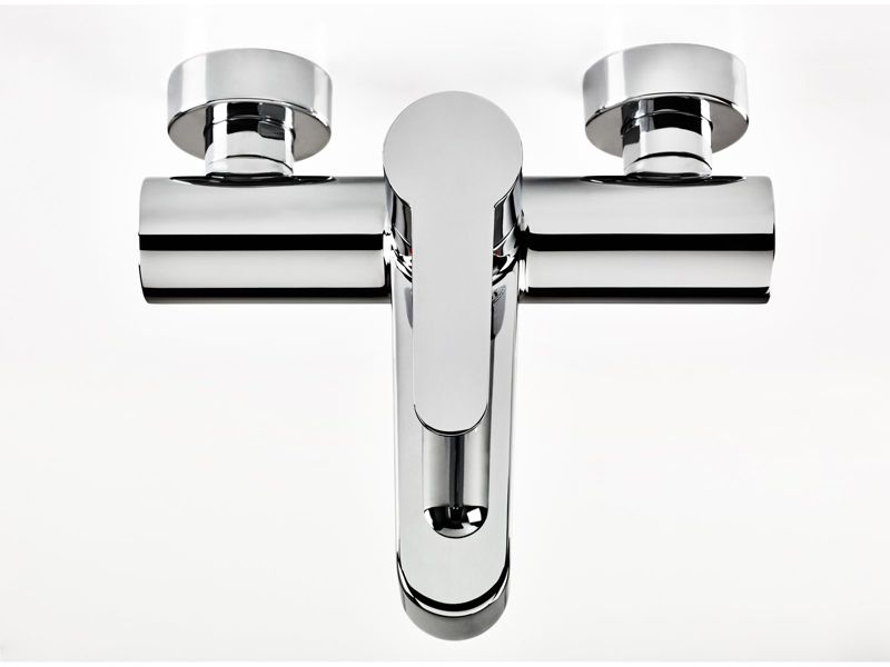 Bateria wannowa naścienna Ravak PURI PU 022.00/150 mm chrom 1 szt