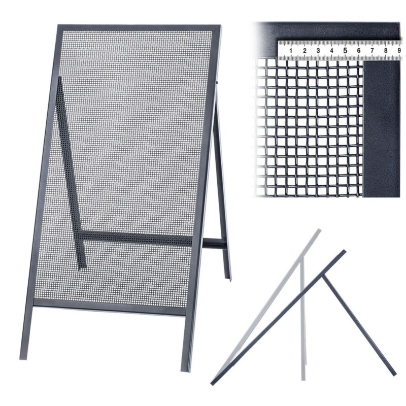 Sito KADAX Budowlane Do Piachu Piasku Ziemi murarskie 120x60cm Żwiru Oczko 6mm 1szt.