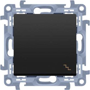 Łącznik schodowy pojedyńczy Kontakt-Simon S10 czarny