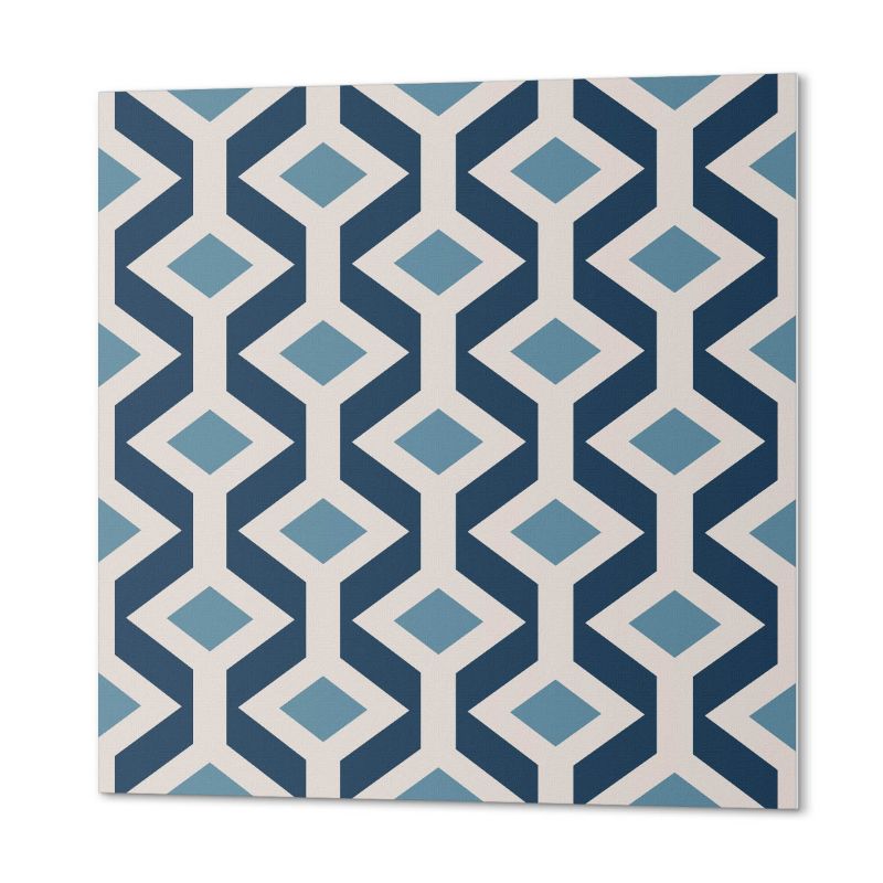 Okładzina Ścienna Z Grafiką PCV ArtPrintCave 50x50 cm Geometryczny wzór rombów 4 szt.
