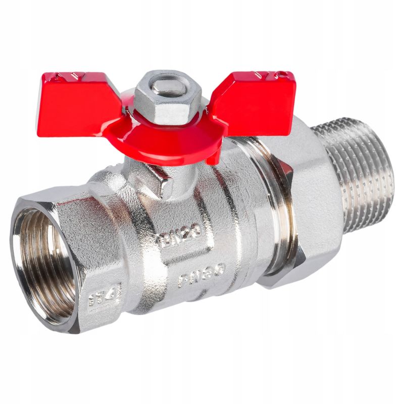 Zawór Arco kulowy do wody prosty półśrubunek z motylek SENA VA30 1 szt.