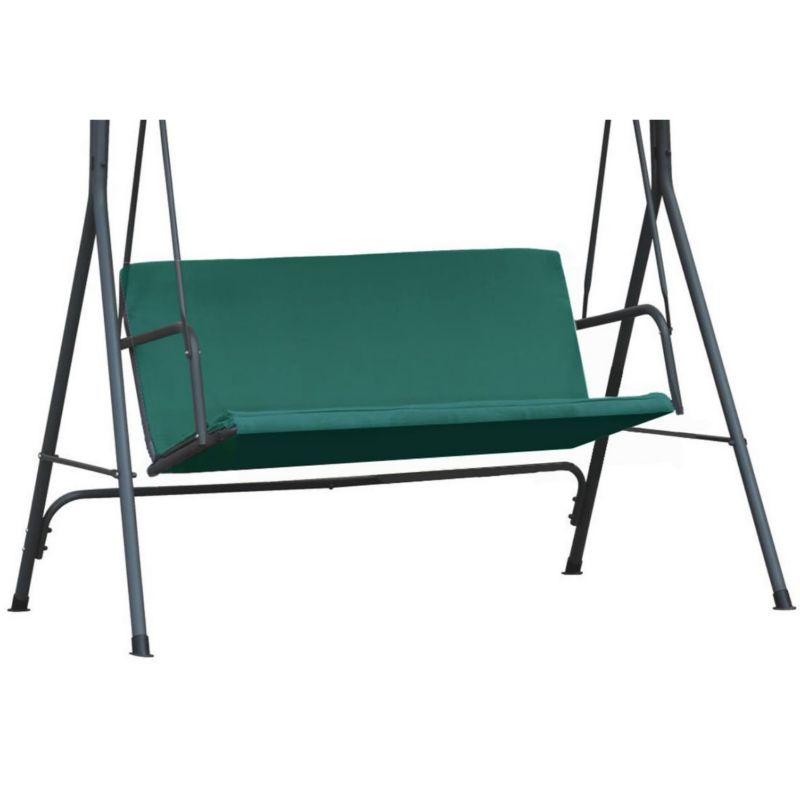 Siedzisko na huśtawkę ogrodową Ferocity 150x106 cm zielony 1 szt.