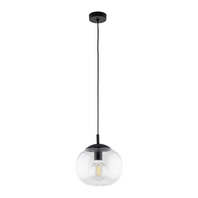Lampa wisząca TK-Lighting Vibe Transparent klosz 25cm - 1szt.