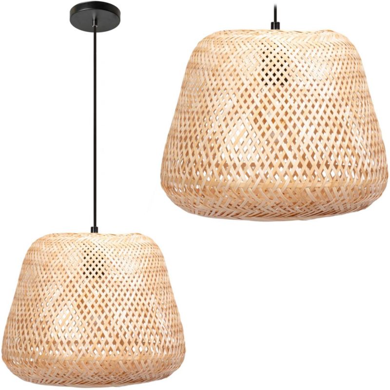 Lampa Sufitowa Wisząca Toolight App1338-1Cp Boho Beżowy