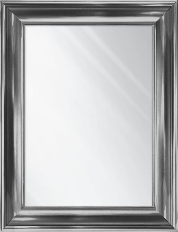 Lustro Ars Longa Verona 188x78 cm prostokątne nikiel z ramą 1 szt.