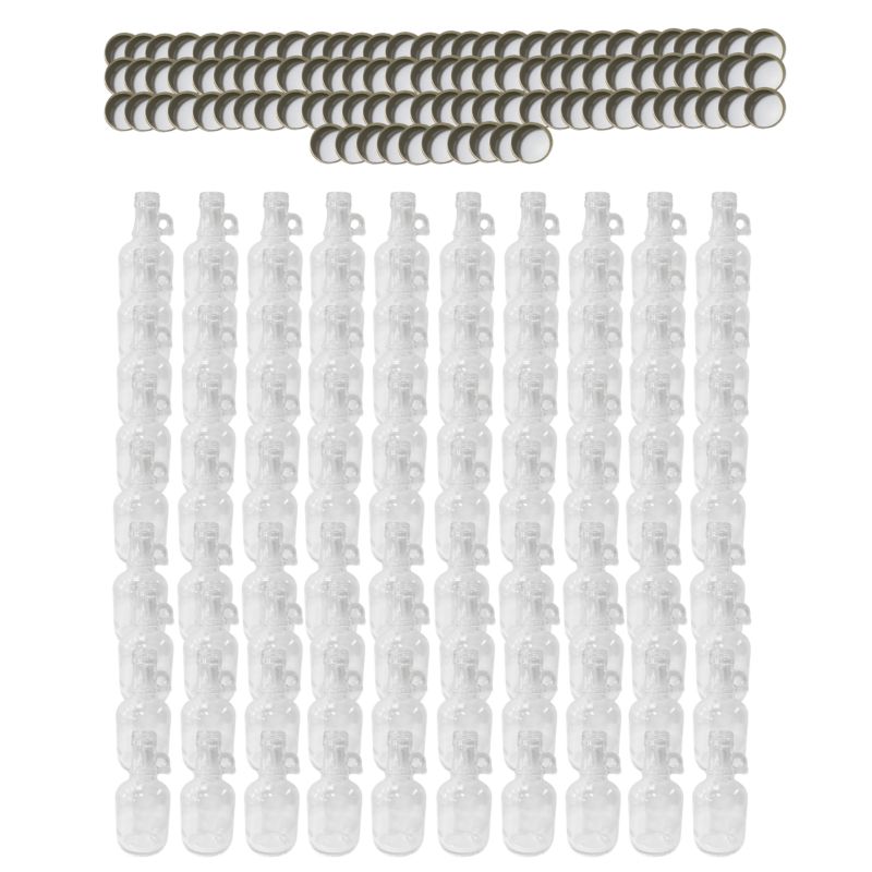 Butelki szklane MODO24 250 ml galon z uchwytem na soki olej i oliwę fi 31 z nakrętkami 100 szt.