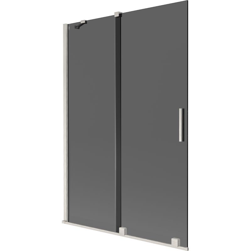 Parawan nawannowy 2-skrzydłowy Mexen Velar grafit 120x150 cm 1 szt.