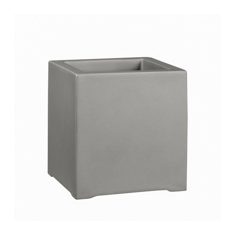 Doniczka Zadora Do Domu Ogrodu Z Włókna Szklanego D992A Szary Mat 1 szt