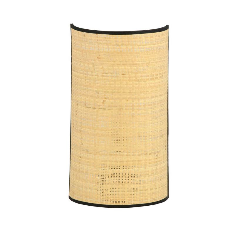 Kinkiet ścienny Emibig Aston beżowo-czarny 1 x E14 x 10W IP20 wym: 32 x 18 cm - 1 szt.