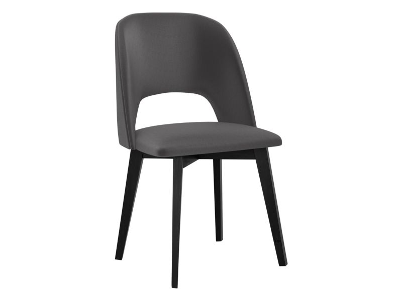Krzesło MIRJAN 24 Monti 4 czarny/stalowy szary 1 szt.