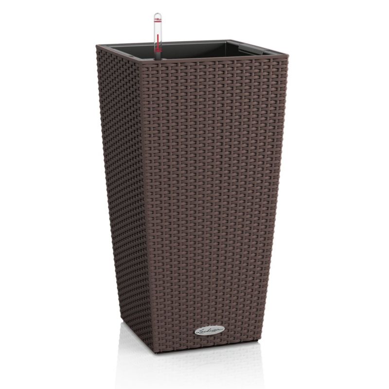 Doniczka Lechuza Do Domu Ogrodu CUBICO 30 Cottage Mokka 1 szt