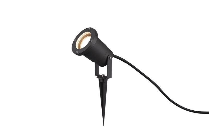 Lampa gruntowa wbijana Trio Ubangi antracyt 1 x GU10 x 28W IP65 wym: 11,5 x 9,2 x 9,2 cm - 1 szt.