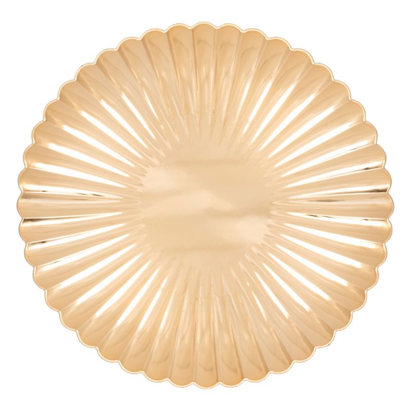 Podtalerz Shell Atmosphera Złoty Tworzywo 33 cm 1 szt.