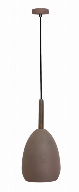 Lampa sufitowa wisząca Candellux Flen brązowa wym: 90 x 38 x 16,5 cm 1xE27 x 40W 1 szt.