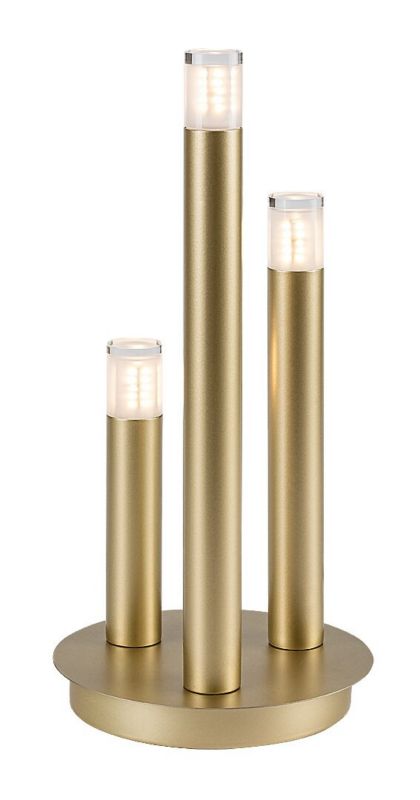 Lampa stołowa Rabalux Ramira złoto-przezroczysty 3 x G9 x 5W IP20 wym: 36.5 x 17 x 3 cm metal - 1 szt.