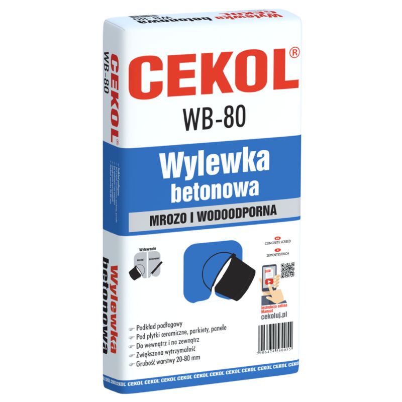 Wylewka betonowa Cekol 5 kg