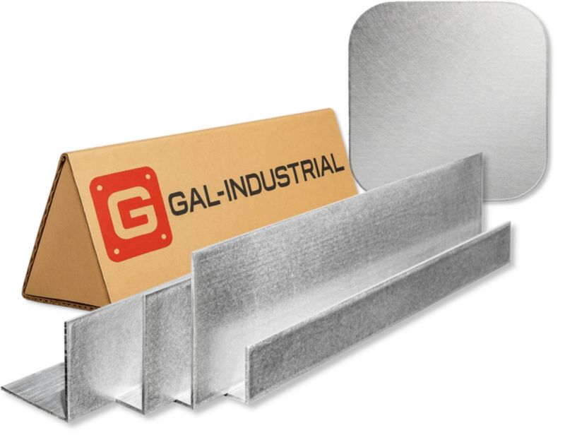 Kątownik Aluminiowy SATYNOWANY GAL-INDUSTRIAL 60x20x2mm 350cm Alu + Cięcie na wymiar 1szt.