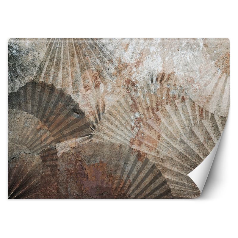 Fototapeta Feeby Wachlarze Beż Brąz 150x105 1 szt